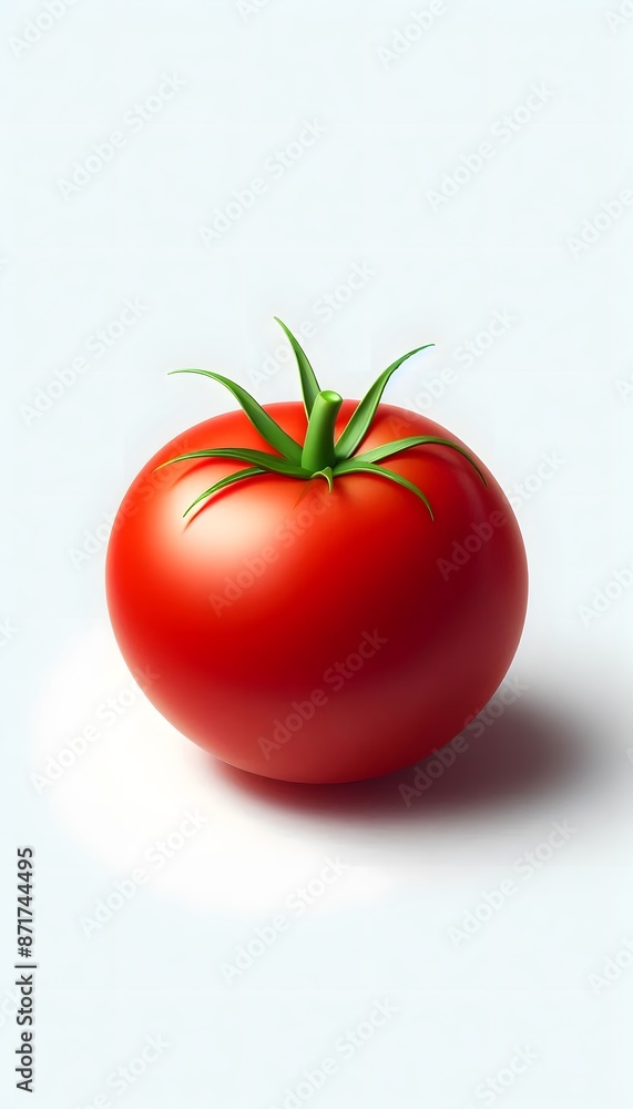 tomatoes on a white background tomatoes on a white background
