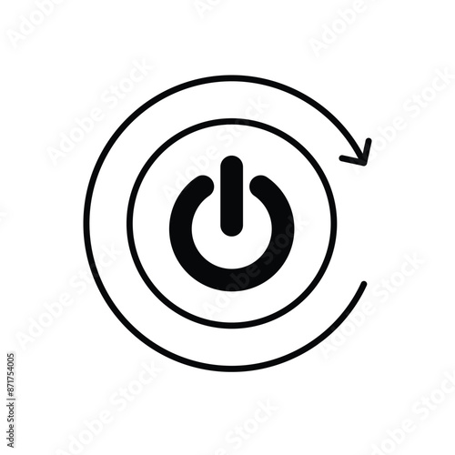 Restart vector icon