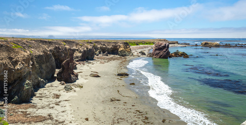 the ocean view point of Piedras Blancas State Marine Reserve photo