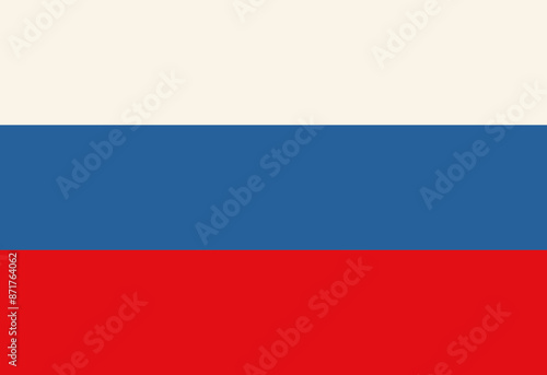 Free Download Russian Federation Flag. National flag of Russia, vector illustration suitable for banner or background. - GFXLoad