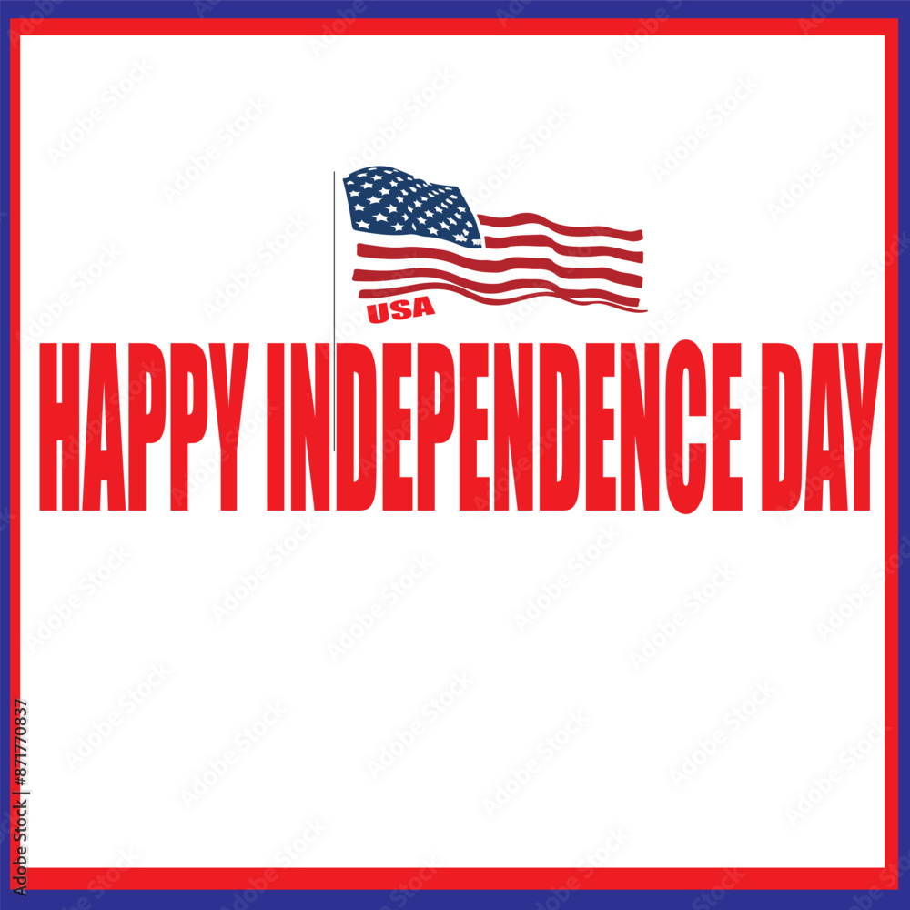 Illustration Of 4 Th July USA Happy Independence Day..4th of July happy independence day America. abstract vector illustration design.4th of July celebration with flag and fireworks illuminating Illustration Of 4 Th July USA Happy Independence Day..4th of July happy independence day America. abstract vector illustration design.4th of July celebration with flag and fireworks illuminating