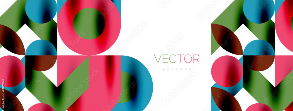 Circle pattern, round elements with lines and arrows composition for wallpaper, banner, background or landing Circle pattern, round elements with lines and arrows composition for wallpaper, banner, background or landing