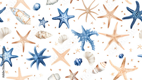 sea ​​life pattern