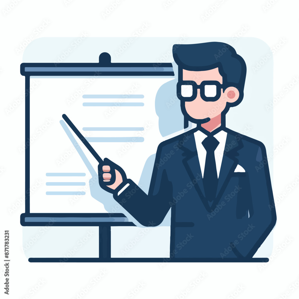 Vector image of person carrying note Vector image of person carrying note