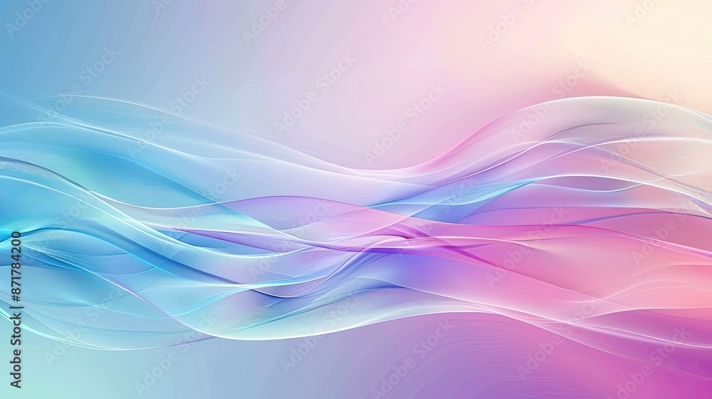 Subtle gradient background with flowing lines Subtle gradient background with flowing lines