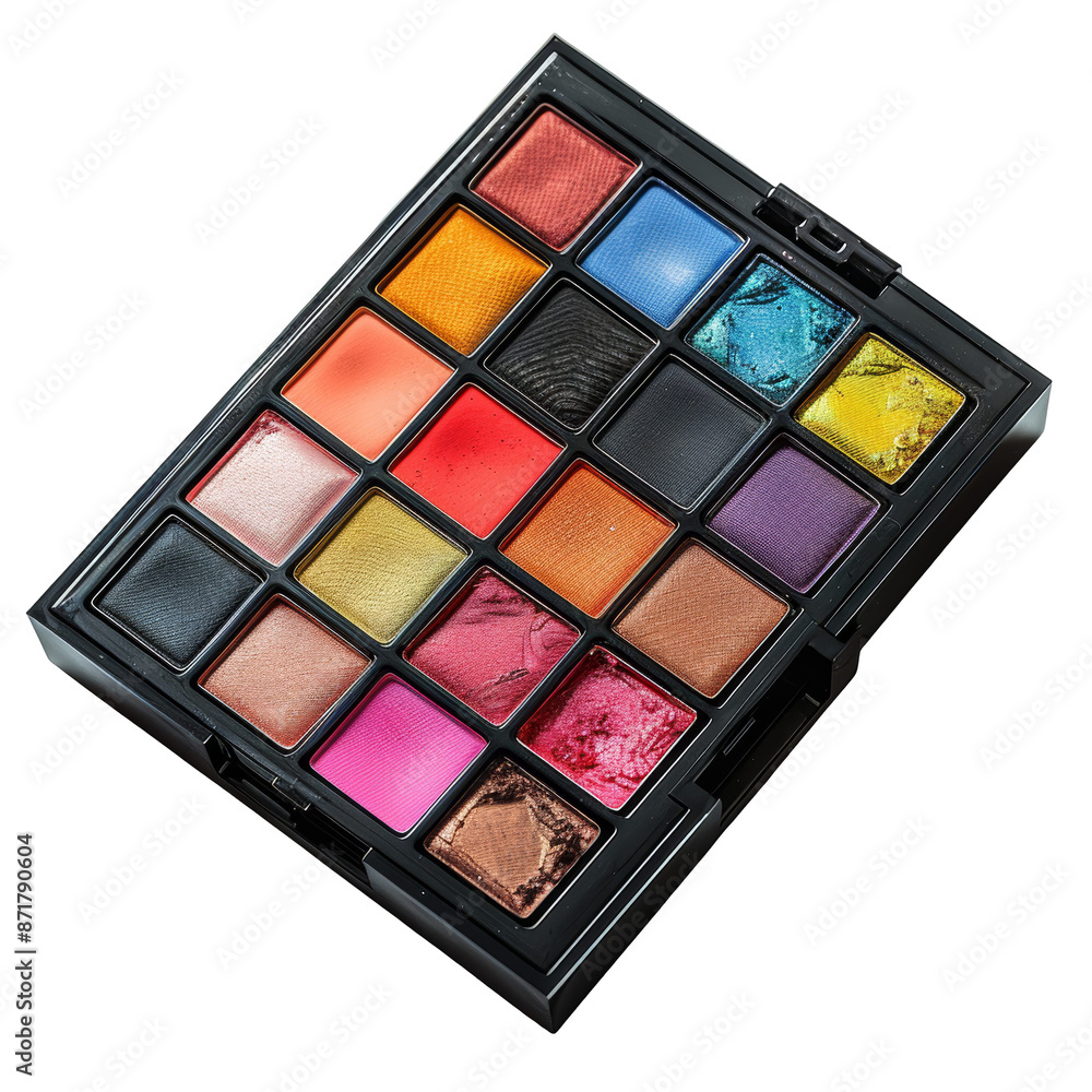 Cosmetic Palette Transparent Background Ultra HD Isolated on Transparent or White Background, PNG Cosmetic Palette Transparent Background Ultra HD Isolated on Transparent or White Background, PNG