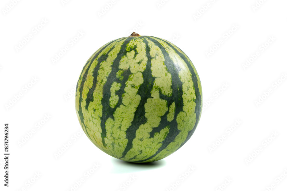 fresh watermelon on white at horizontal composition fresh watermelon on white at horizontal composition
