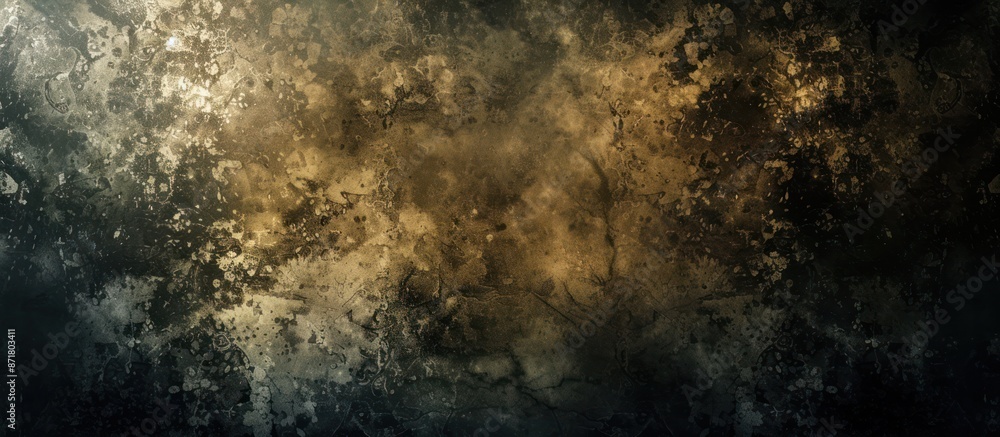 a dark, textured background with a glowing, golden light in the center. It looks like an abstract painting a dark, textured background with a glowing, golden light in the center. It looks like an abstract painting
