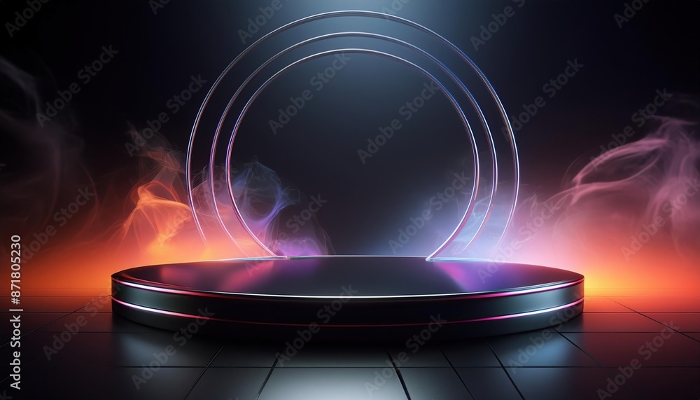 Abstract Neon Lights Background Abstract Neon Lights Background