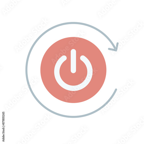 Restart vector icon