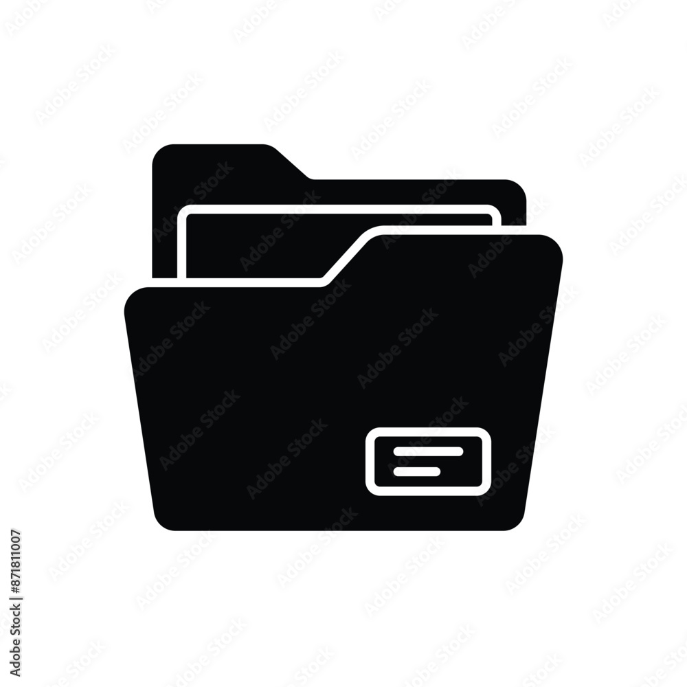 Folder vector icon Folder vector icon