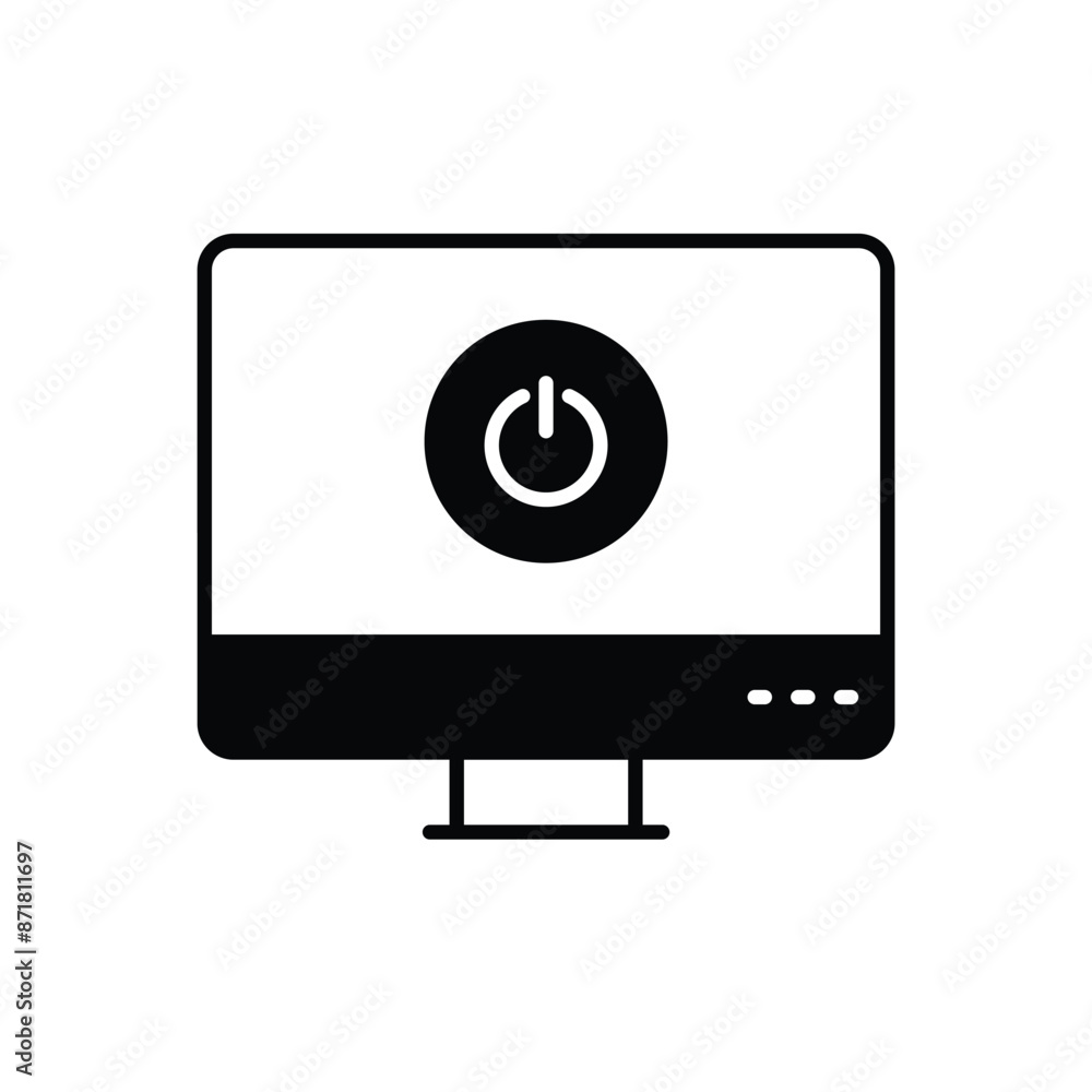 Shutdown vector icon Shutdown vector icon