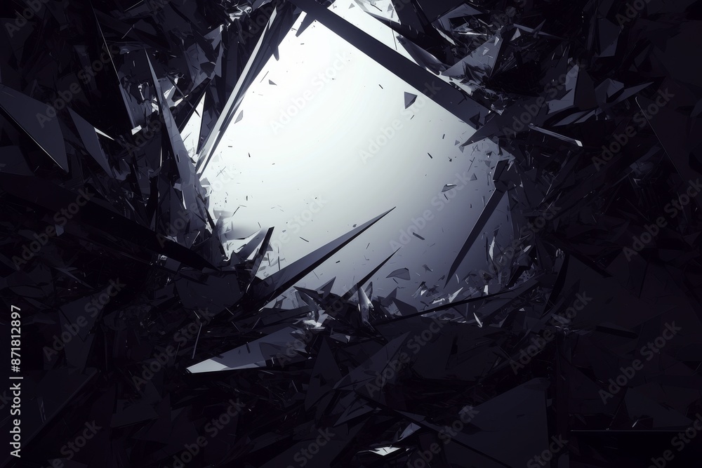 A dark abstract background with space for creative ideas A dark abstract background with space for creative ideas