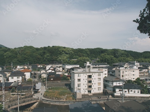 日本の地方都市の風景