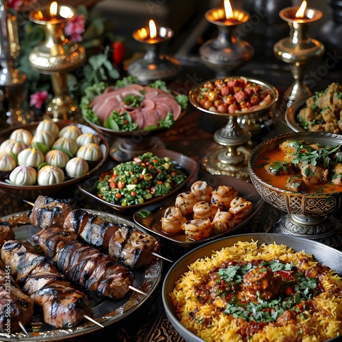 A Festive Feast of Delicious Dishes