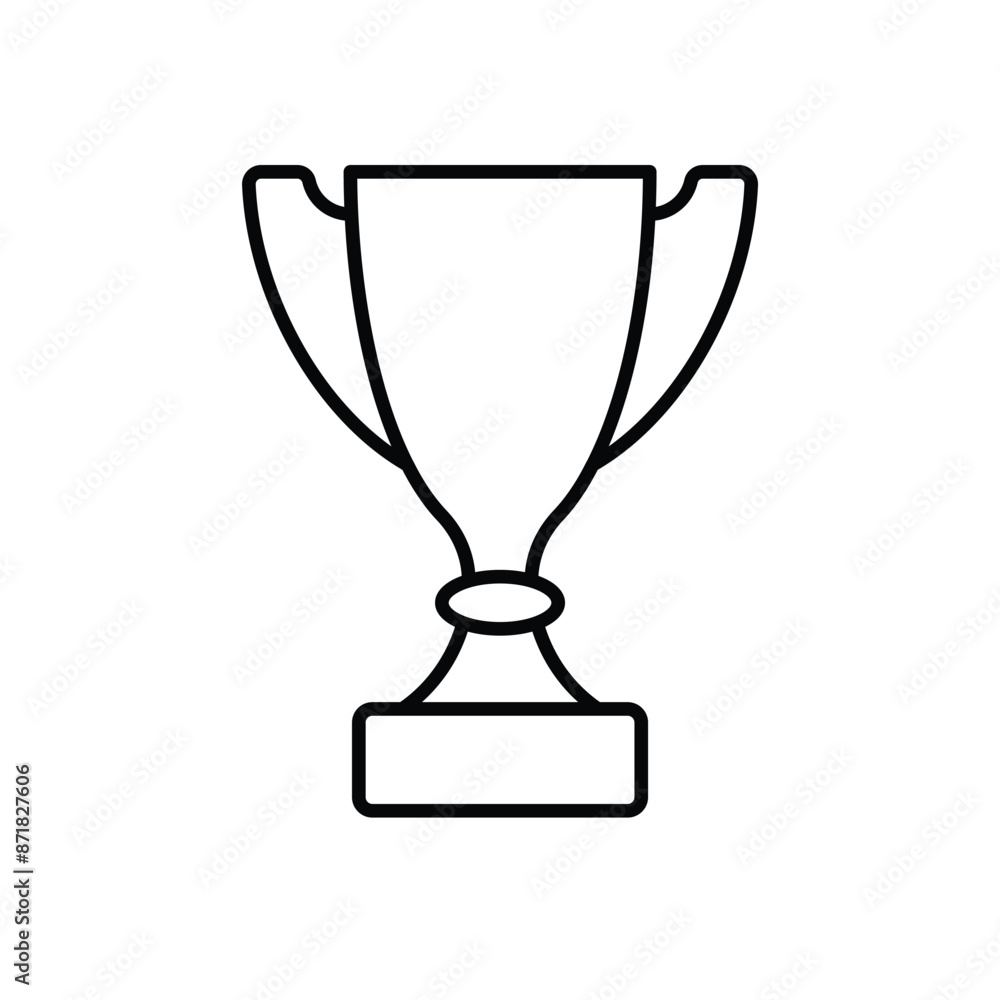Trophy vector icon Trophy vector icon
