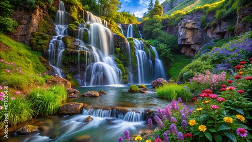waterfall in the forest