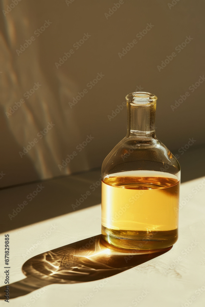Oil bottle. Natural oil for body or cooking. Oil bottle. Natural oil for body or cooking.