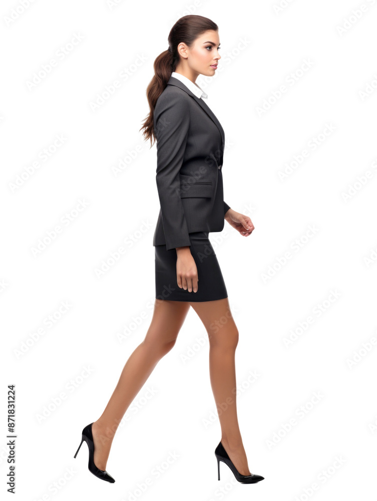 Fototapeta premium Business women walking pose
