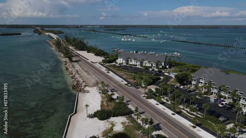Wallpaper Mural Causeway in Boca Grande, Florida affluent community and tourist destination in Florida Torontodigital.ca