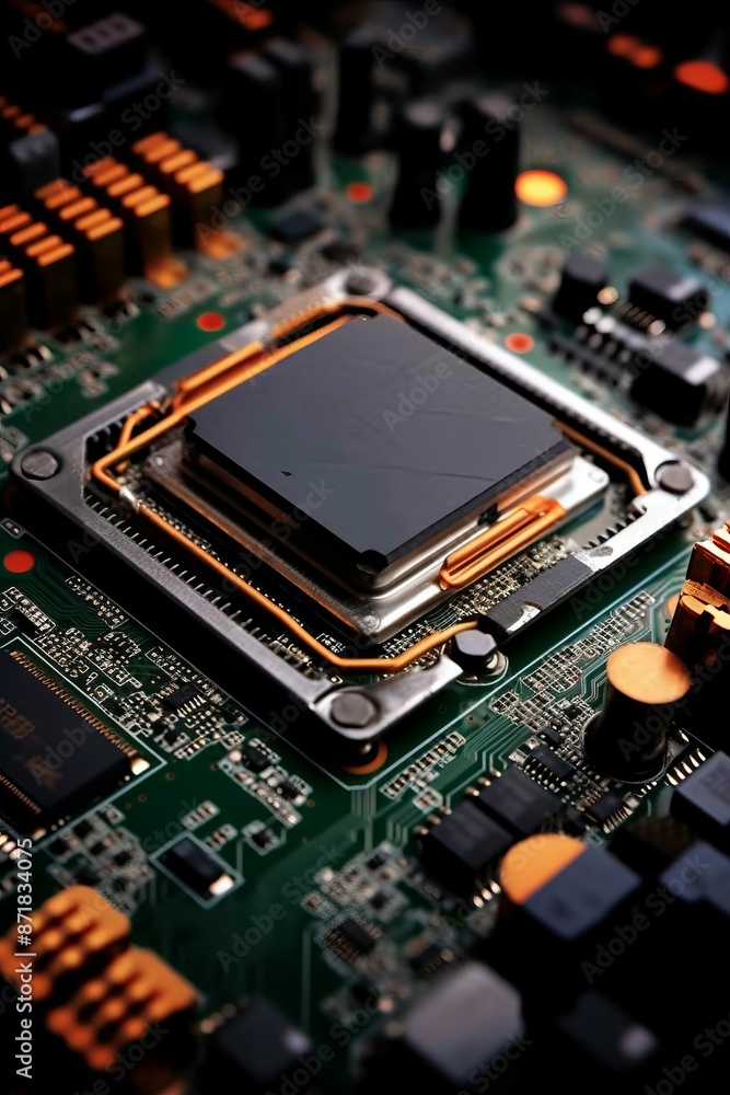 Advanced high class server quality motherboard. Advanced high class server quality motherboard.