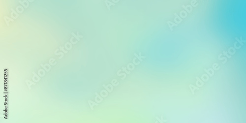 Abstract  colorful background with gradient mash color vector.  Abstract cyan colorful background vector. Smooth and soft blue blending color.