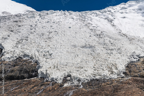 Karola Glacier is one of the most beautiful Glaciers in Tibet. It is located between Lhokha Prefecture and Shigatse Prefecture - Tibet photo