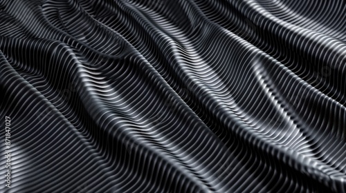 Wallpaper Mural fabric decorated with a beautiful array of linear patterns Torontodigital.ca