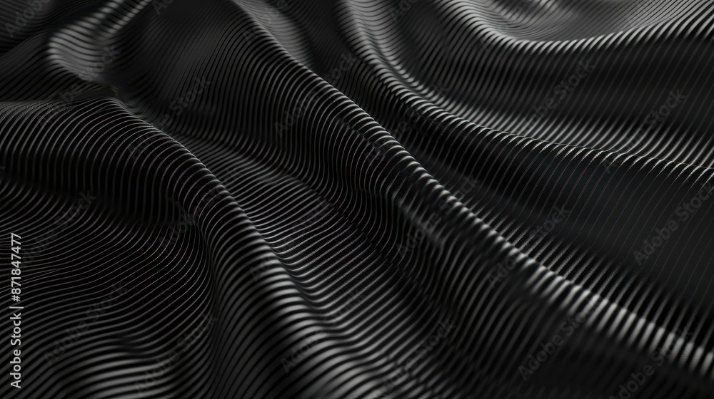 fabric showcasing a seamless pattern of elegant lines fabric showcasing a seamless pattern of elegant lines