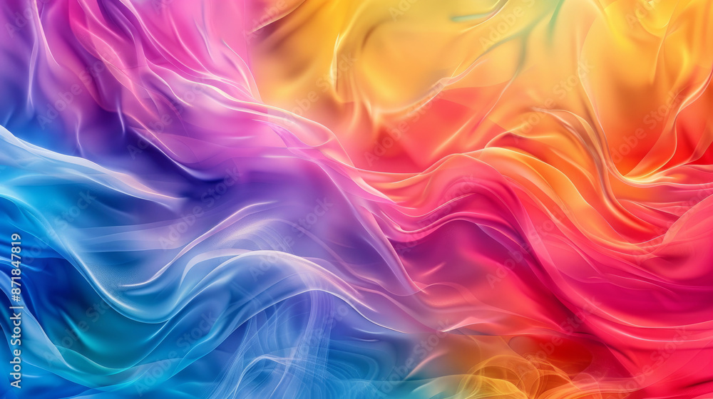 Colorful, fluid background with smooth transitions of iridescent colors, creating a vibrant, rainbow-like backdrop. Colorful, fluid background with smooth transitions of iridescent colors, creating a vibrant, rainbow-like backdrop.