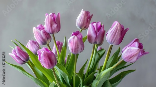 Purple tulip bouquet for all occasions