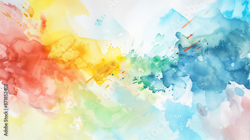 水彩画風の背景画像