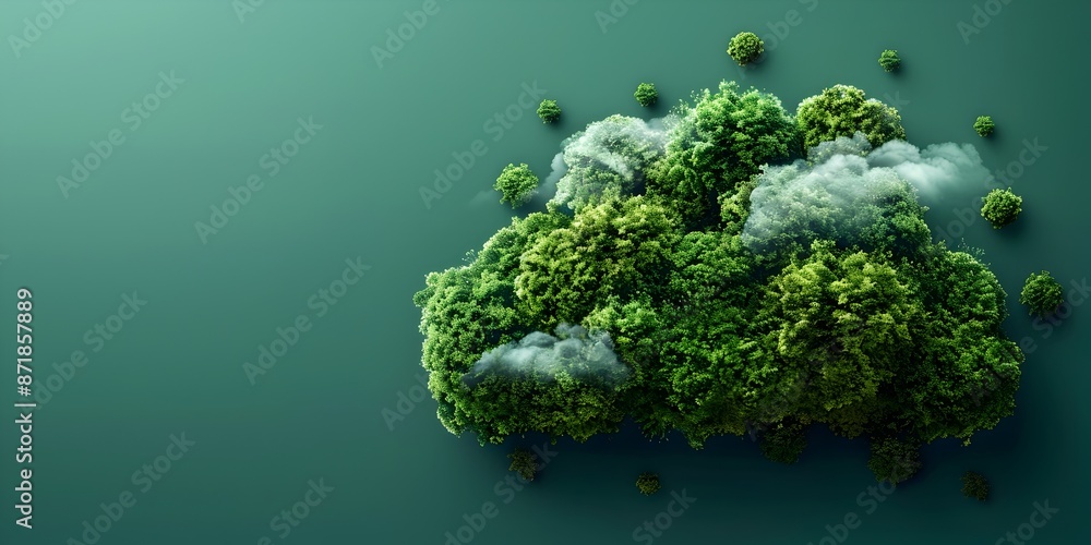 Eco Friendly Cloud Computing Concept in Digital Eco Friendly Cloud Computing Concept in Digital