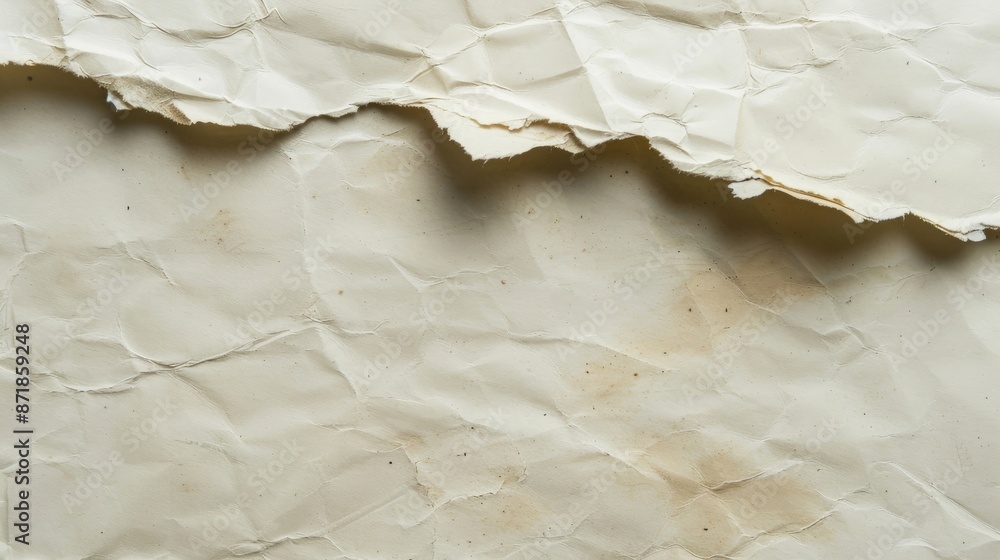 Aged paper texture with white space Aged paper texture with white space