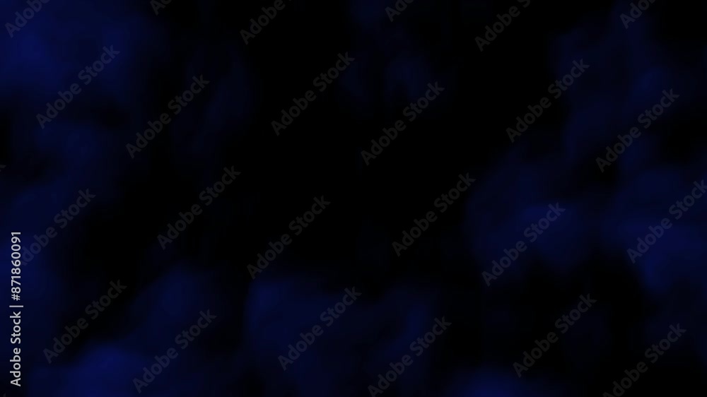 Blue smoke abstract animation background Blue smoke abstract animation background