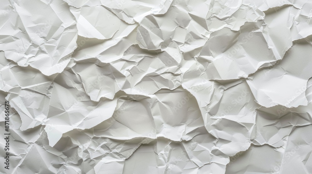 Obraz premium Recycled white paper box texture background