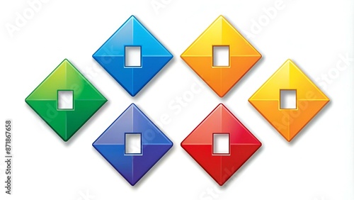  Double arrow icons in four direction set