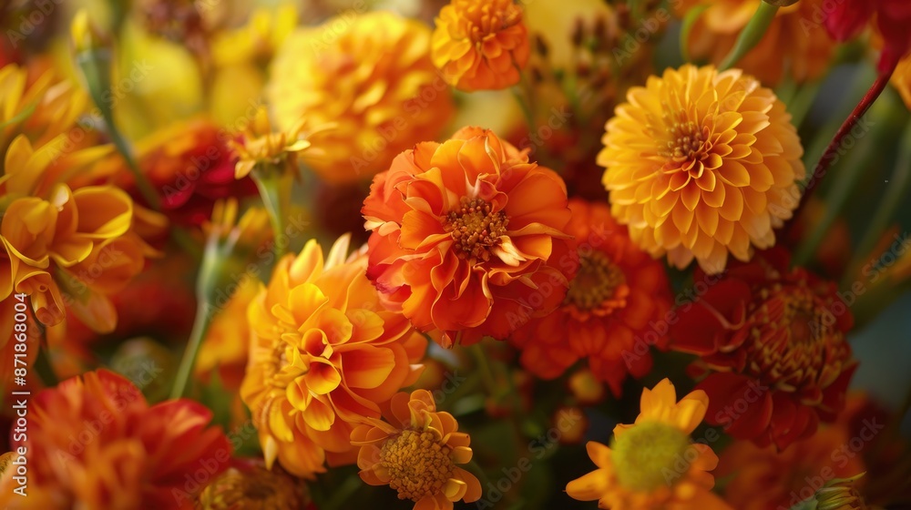 Marigold arrangement Marigold arrangement