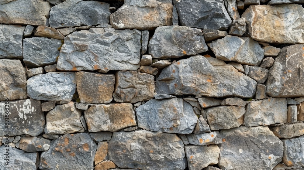 Stone wall made of aged stones historical backdrop Stone wall made of aged stones historical backdrop