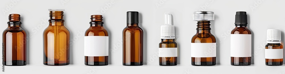 Assorted Medicine Bottles with Labels Assorted Medicine Bottles with Labels