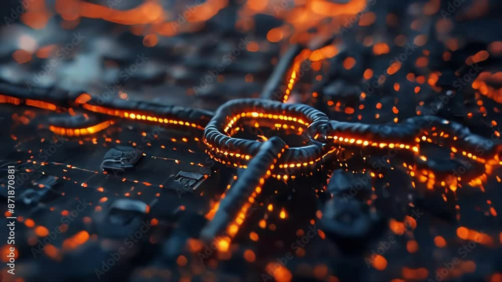 Photo real as Blockchain Visionaries concept as Illuminate the future of finance with abstract representations of blockchain innovation. Perfect for businesses leading the charge in decentralized fina Photo real as Blockchain Visionaries concept as Illuminate the future of finance with abstract representations of blockchain innovation. Perfect for businesses leading the charge in decentralized fina