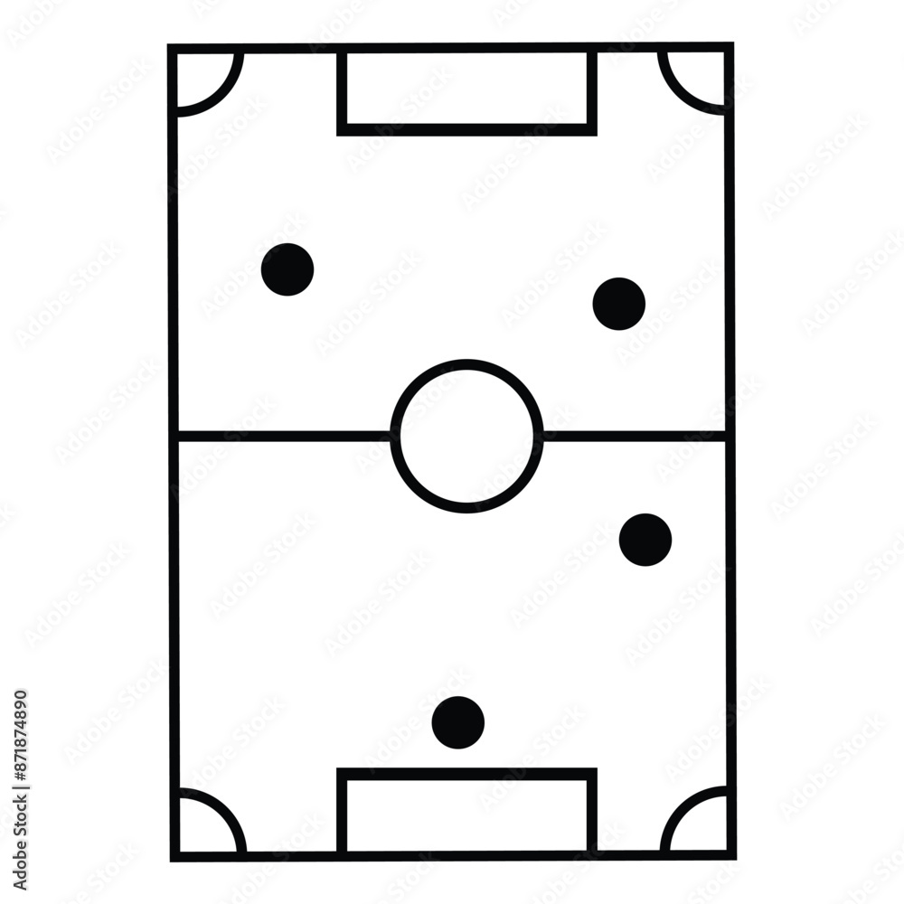 Soccer tactics icon, game success strategy in football, scheme play, thin line web symbol on white background - editable stroke vector illustration . EPS10 Soccer tactics icon, game success strategy in football, scheme play, thin line web symbol on white background - editable stroke vector illustration . EPS10