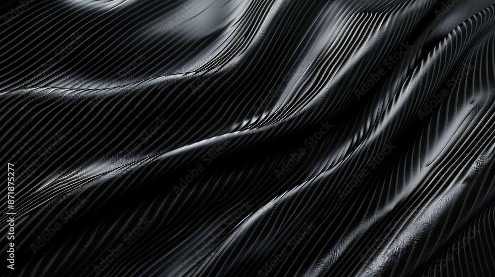 Fototapeta premium high-quality fabric with an abstract linear motif