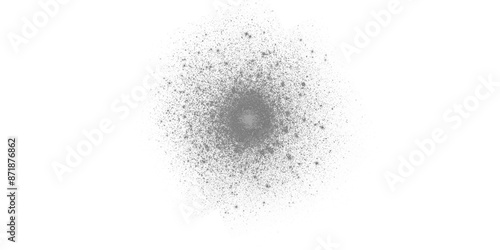 Fototapeta Naklejka Na Ścianę i Meble -  close up of a circle spots blue sphere isolated on white background Moon crystal clear high resolution 4k pattern furnished by NASA design png isolated canvas background, transparent template use slid