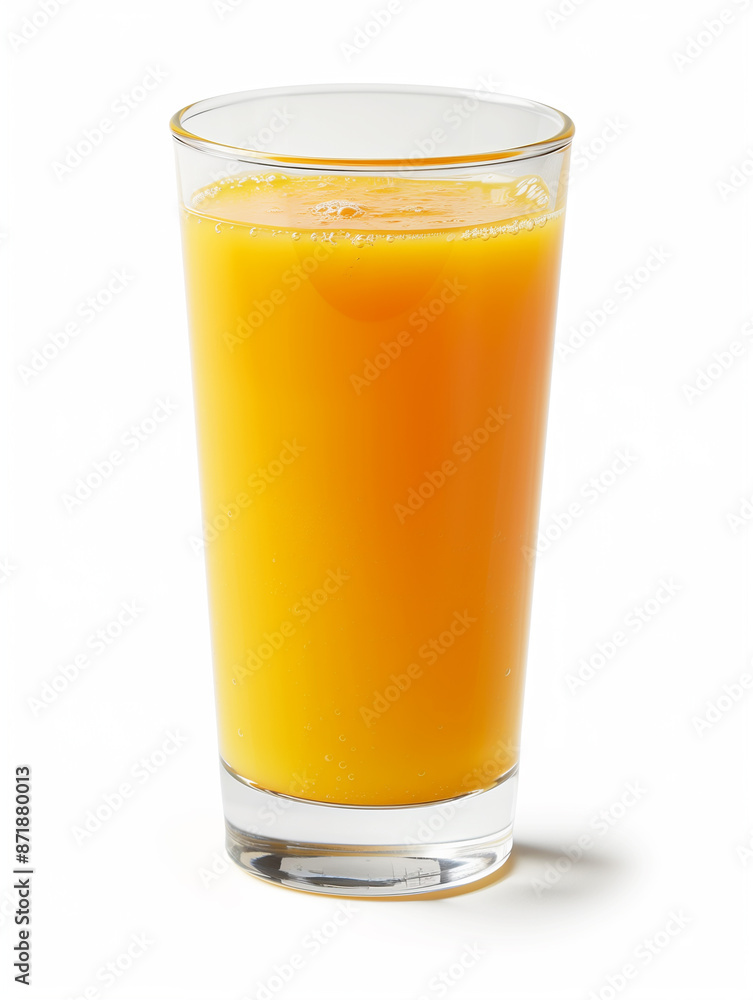Fresh glass of orange juice Fresh glass of orange juice