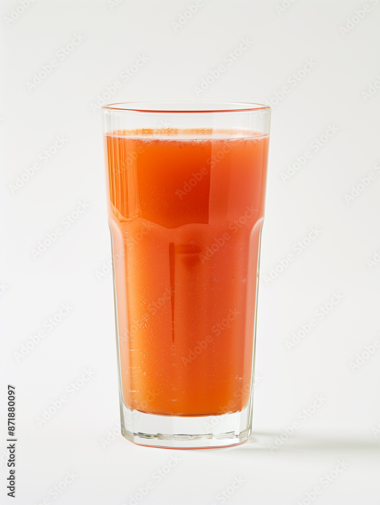 Fresh glass of papaya juice Fresh glass of papaya juice