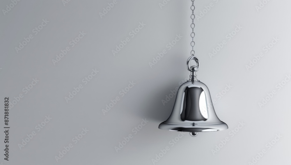 Obraz premium school silver bell 