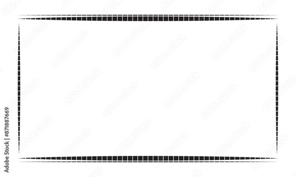 Simple border frame. Design vector rectangle graphic with straight lines black on white background. Design print for illustration, greeting cards, wedding invitations, menu, royal certificates, etc. Simple border frame. Design vector rectangle graphic with straight lines black on white background. Design print for illustration, greeting cards, wedding invitations, menu, royal certificates, etc.