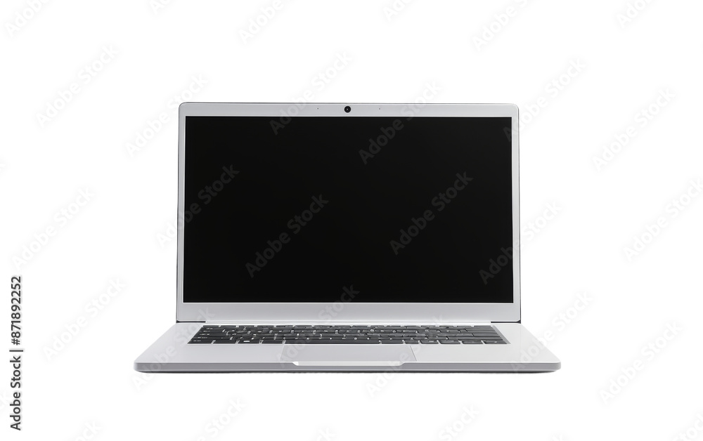 Thin and Light Laptop Isolated on Transparent Background Thin and Light Laptop Isolated on Transparent Background