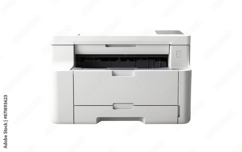 Office Printer Isolated on Transparent Background Office Printer Isolated on Transparent Background